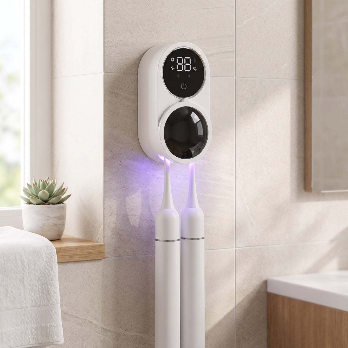 Sanitizador UV para Cepillos de Dientes
